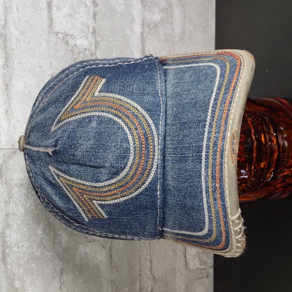 Vintage True Religion Embroidered Horseshoe Logo Baseball Cap